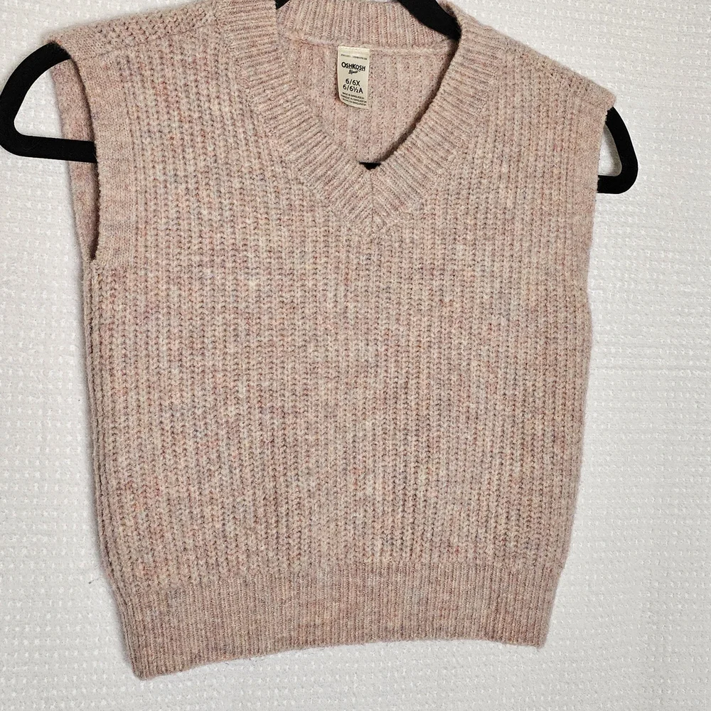 OshKosh B'gosh kid's Pink‎ and Cream Long Sleeve Tee Set 2 Pices